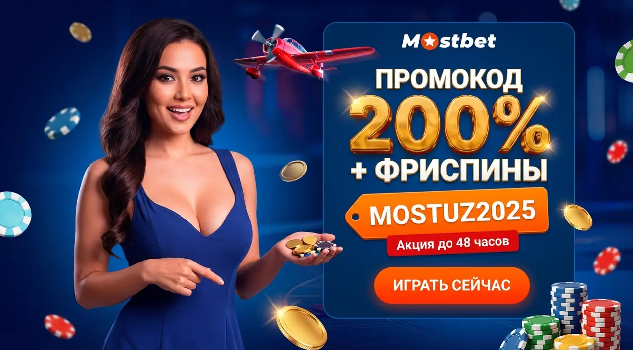 Mostbet промокод