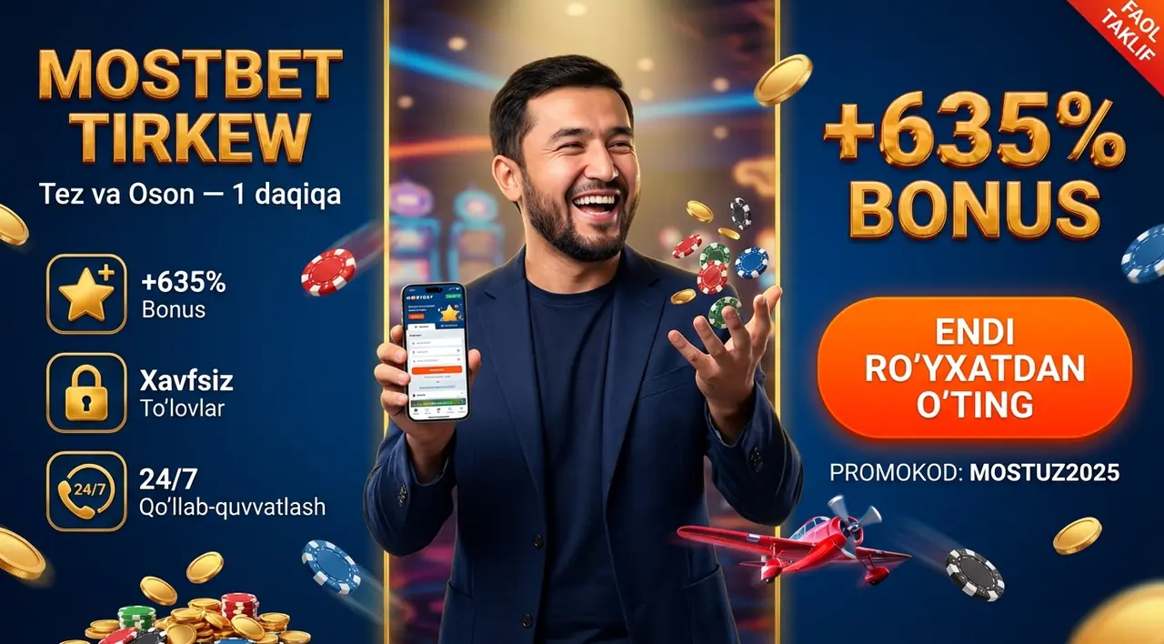 Mostbet Tirkew – Tez va Oson Ro'yxatdan O'tish